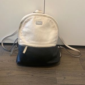 Michae Kors Backpack White + Black
